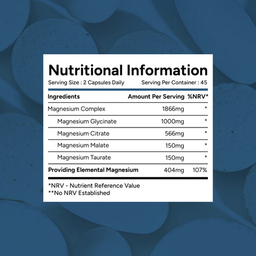 Advanced 4 in 1 Magnesium Complex- Free
